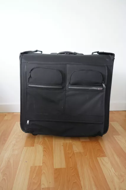 Tumi 22032D4 Alpha 24" Extended Stay Wheeled Garment Bag Suitcase Black