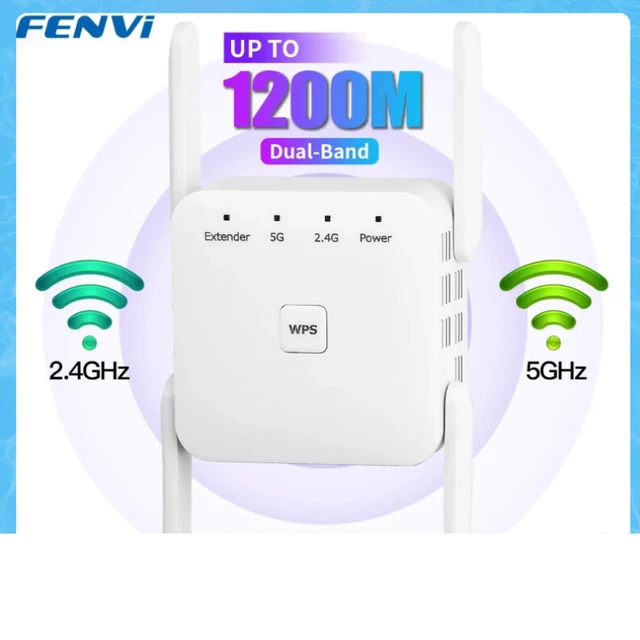 Ripetitore Range Extender WiFi 1200Mbps Amplificatore Wireless Router Amplificatore Segnale - Foto 6