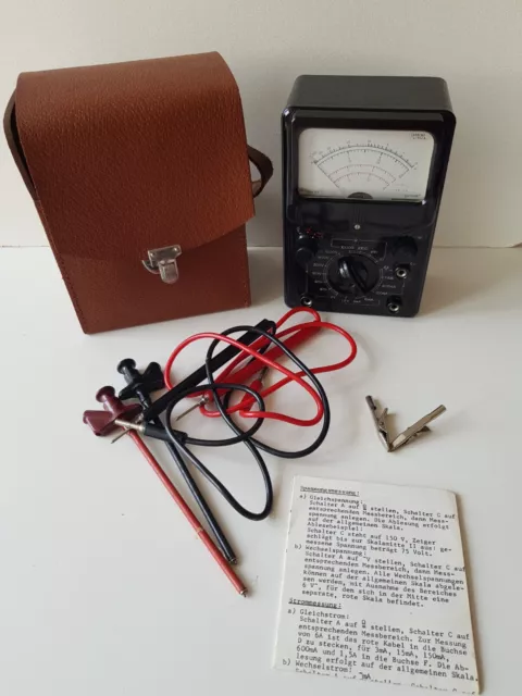 Instrument de mesure - Ancien multimètre voltmètre ohmmètre - CADREMO L-702A