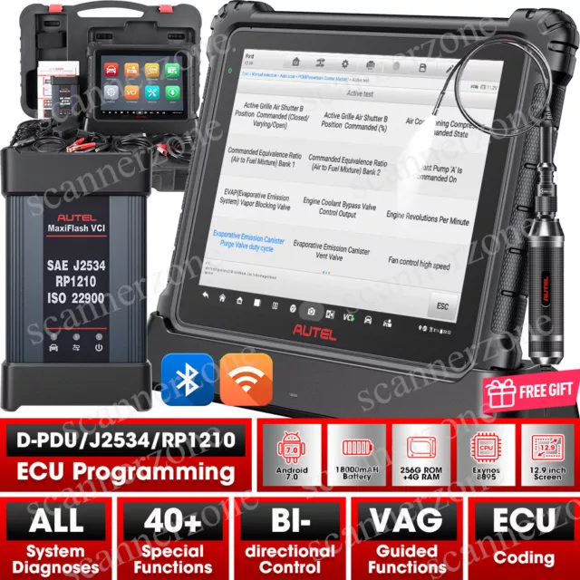 Autel MaxiSYS Ultra Lite Intelligent Car Diagnostic Tool ECU Programming&Coding