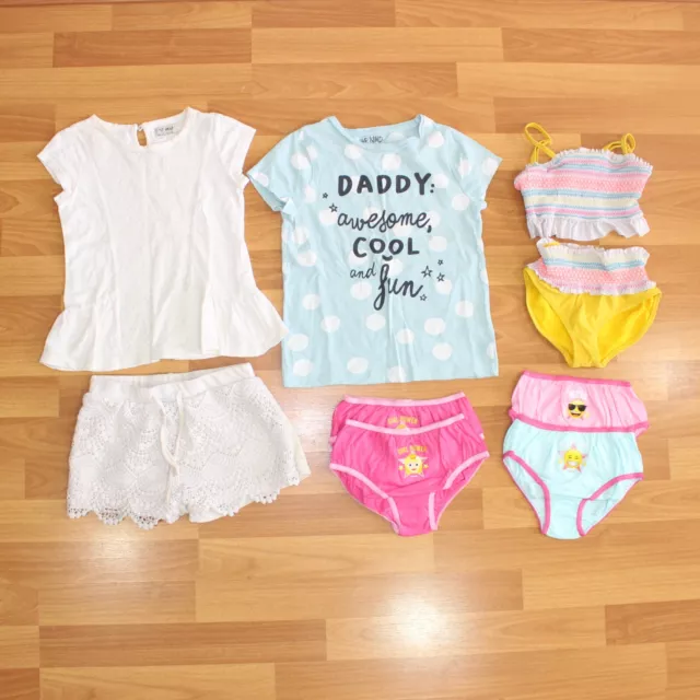 Pacchetto di abbigliamento estivo 5-6 anni per ragazze adorabili