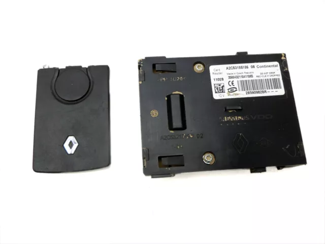 Card Reader Lesegerät m. Schlüsselkarte für Renault Megane III 12-14