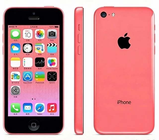 APPLE IPHONE 5C PINK UNlocked 16GB $41.94 - PicClick CA