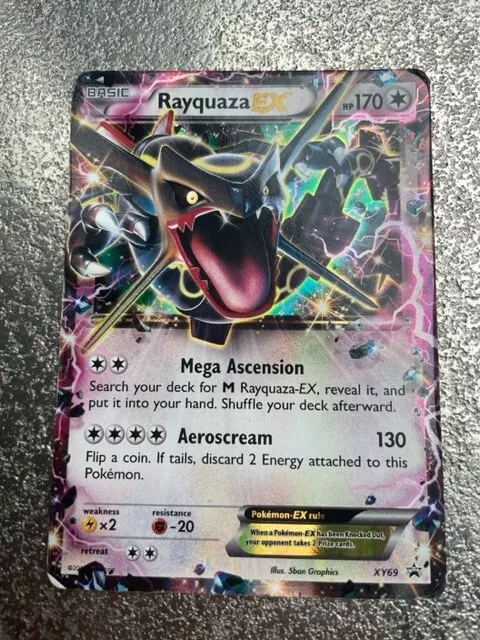 Rayquaza EX XY69 Holo Promo - Shiny Rayquaza EX Box Exclusive - Pokemon  Singles » Pokemon English Promos - Collector's Cache LLC