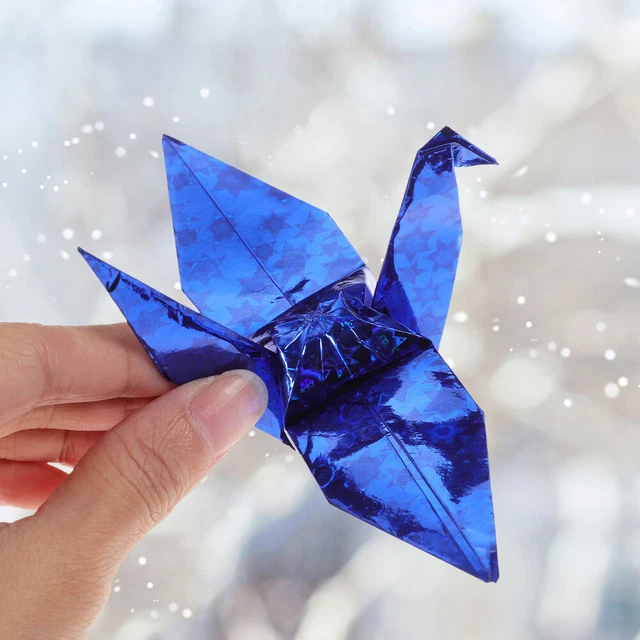 QUARKZMAN 50 Feuilles de Papier Origami Pailleté 15x15 cm | FindTheDeal