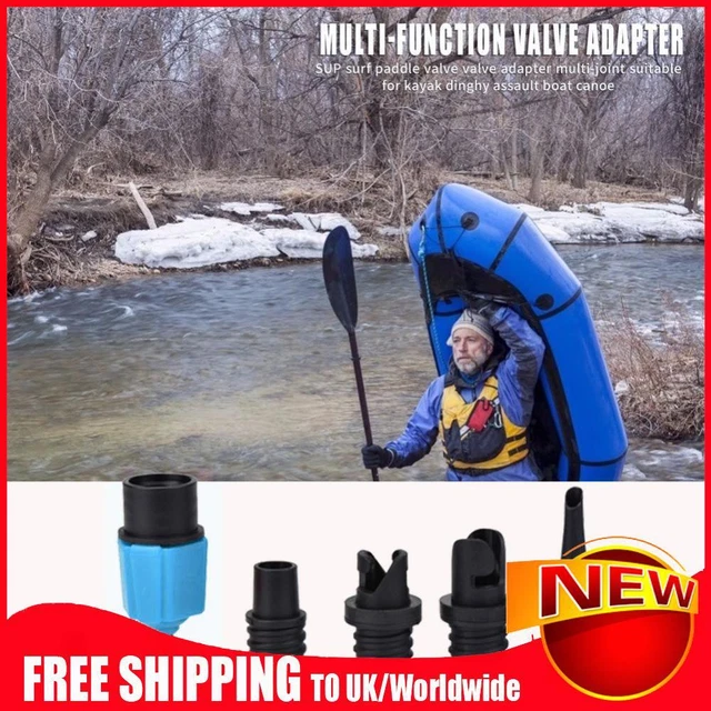 Paddle Board Canoe Air Valve Pump Converter Rowing Boat Valve Adapter Kayak Part