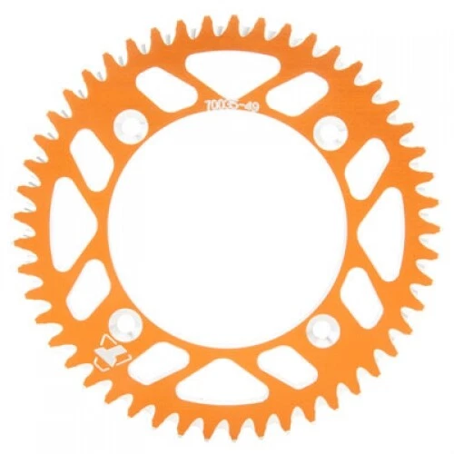 Tusk Rear Aluminum Sprocket 49 Tooth Orange 209-167-0035
