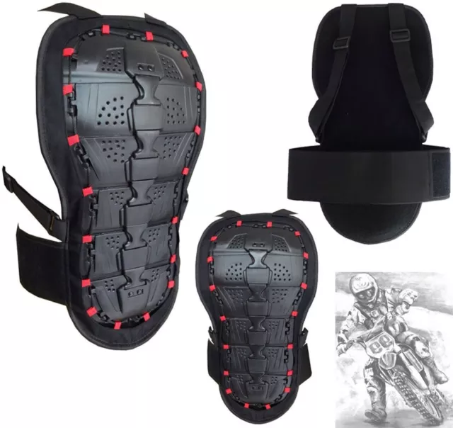 Back Protector Spine Guard Motorcycle Motorbike Skiing Skating Snowboard Armour