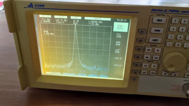 IFR 2398 Spectrum Analyser 9kHz - 2.7GHz 2
