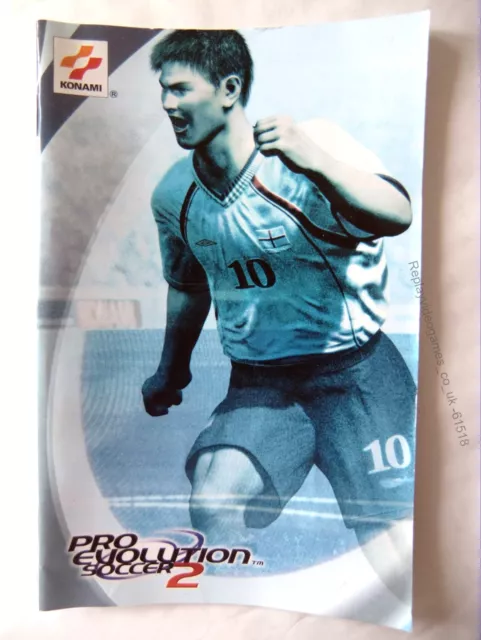 61518 Instruction Booklet - Pro Evolution Soccer 2 - Sony PS2 Playstation 2 (200