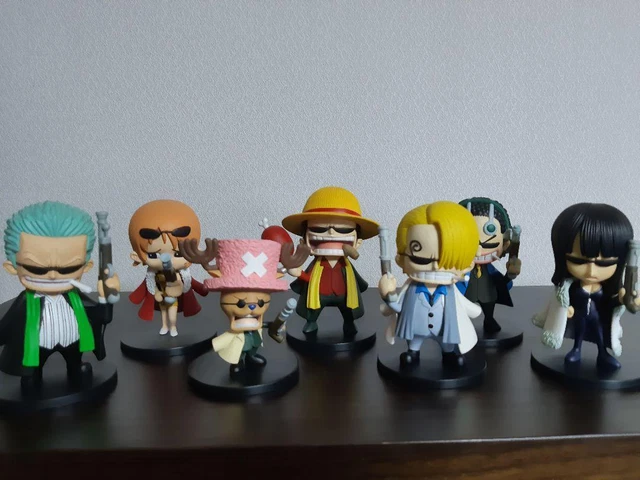 FIGURINE ONE PIECE Rare Chapeau de Paille Pirates Luffy Zoro Sanji