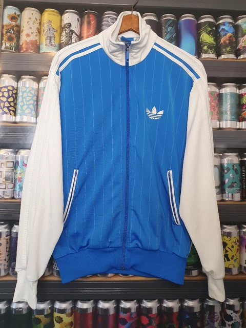 Adidas Firebird Mens Medium Tracksuit Jacket Track Top Vintage Retro Rare