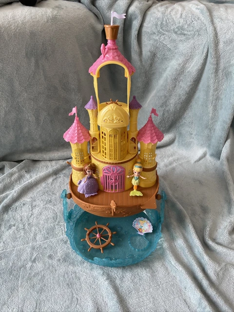 DISNEY PRINCESS SOFIA the First 2-in-1 Sea Palace Castle Mermaid ...