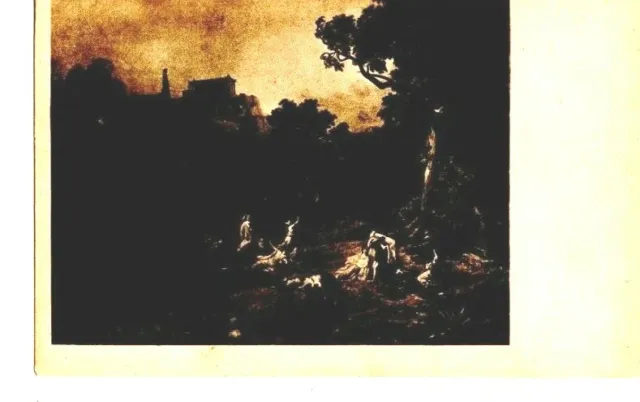 WK I - Feldpostkarte "Gemälde im Schloss BELLOY - ungebraucht