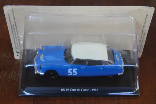  1/43 Citroën DS 19 Tour de Corse 1963   Atlas PRESSE 6164-509 