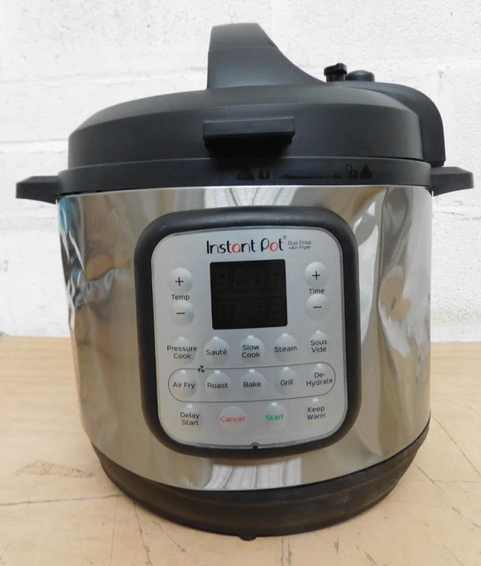 INSTANT POT DUO Crisp + Air Fryer 11in1 Multicooker, 8L "Read