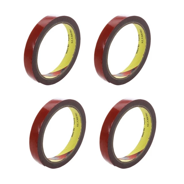 4X Starke Dauerhafte Doppelseitige Super Klebrige Schaum-Bandrolle für Fahr9599