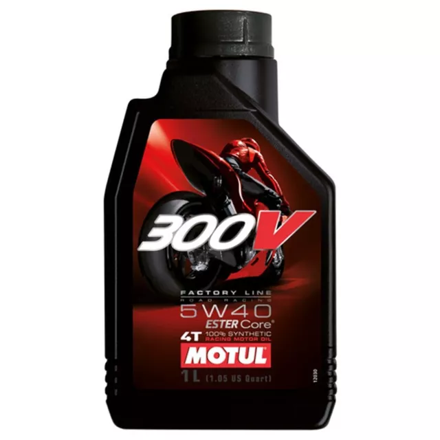 Huile moteur MOTUL 300V 5W40 4T / 1 Litre