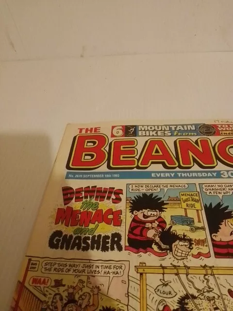 the beano comic No 2670 September 18th 1993 2