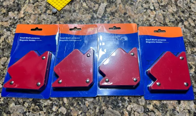 Lot Of 4 Magnetic Welding Holder - Arrow Type - Multi Angle