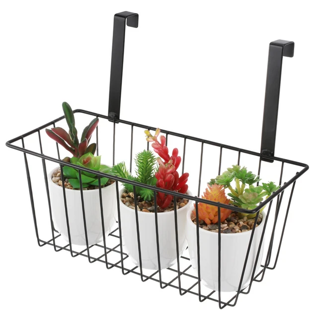 Hängen Blumentöpfe Eisen Blumentopf Halter Balkon Pflanzer Regal