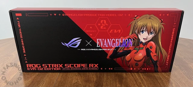 Eva R X ASUS EVANGELION ROG Strix Scope RX EVA-02 Edition ~ BRAND NEW USA ...