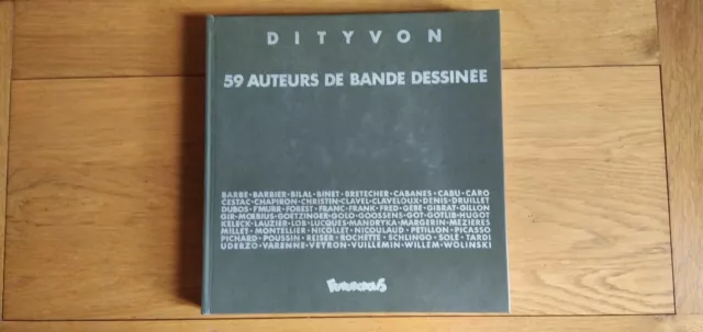 Dityvon , 59 auteurs de bande dessinée , édition Futuropolis 1981