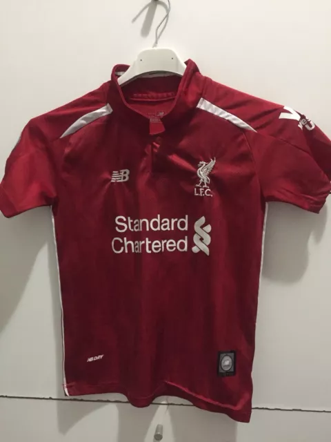 LIVERPOOL FC MAGLIA Da Gara Da Bambino 11 Salah Marca New Balance
