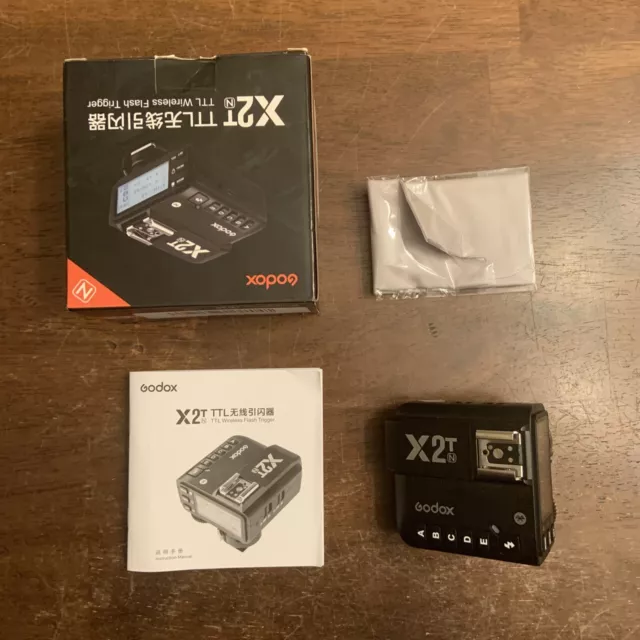 Transmisor disparador flash inalámbrico Godox X2T-N 2.4G compatible con Nikon