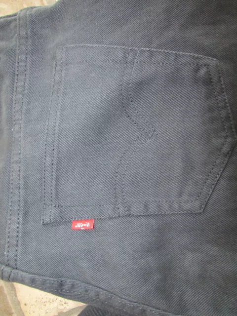 Nuovi Jeans Levis 505 Straight Fit Uomo 30X30 Ragazzi 20 Blu Intenso Spedizione Gratuita 2