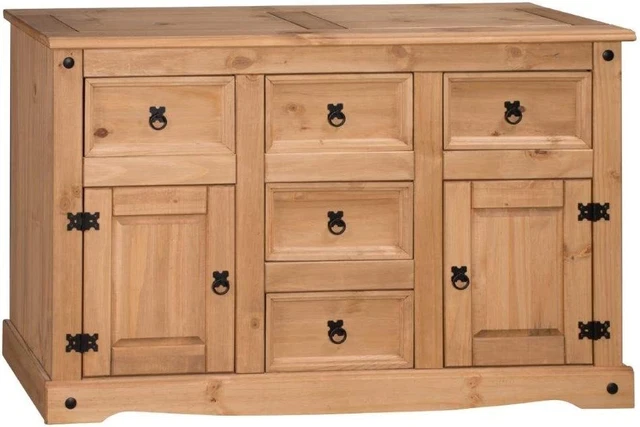 Credenza grande mobili Mercers Corona - pino: spedizione premium gratuita