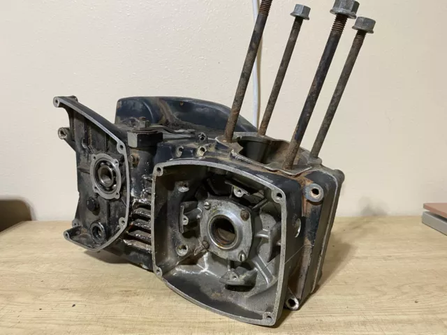 1972 Husqvarna CR250 Engine Cases # 2018 In Nice Condition - Used
