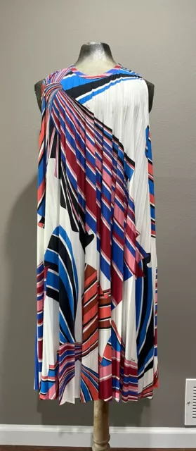 Emilio Pucci iconic geometric printed dress.