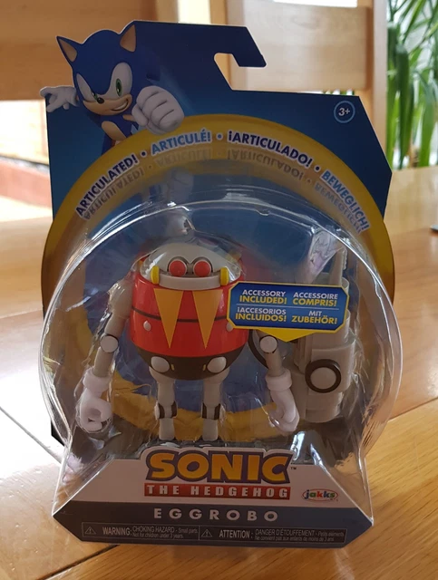EGGROBO - SONIC the Hedgehog Jakks Pacific Articulated 4" Figure £14.99 ...