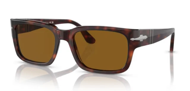 Persol Occhiali da Sole Uomo 3315S 55 24/33 Havana / Marrone