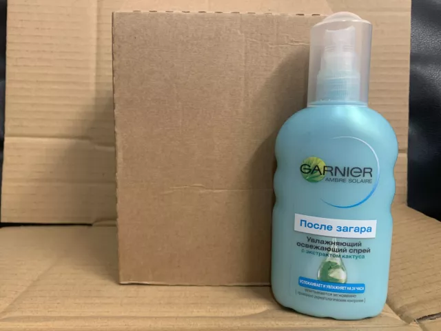 Garnier After Sun Burn Spray Soothing & Calming Aftersun Enriched With Aloe Vera