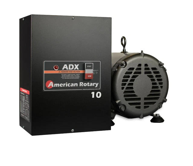 American Rotary Phase Converter ADX10 10HP 1 to 3 Phase CNC Extreme Duty USA