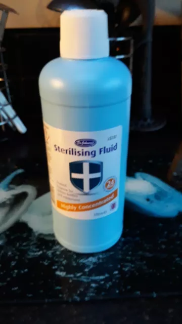 Dr Johnson's Baby Sterilising Fluid - 1 Litre