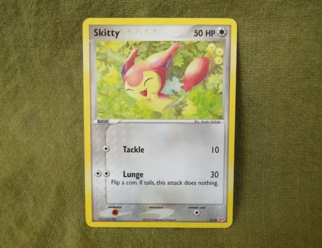 Pokemon Trading Card - Latias Trainer Kit: Skitty 6/10