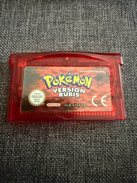 Nintendo Game Boy GB - Pokémon Pocket Monsters Red Dracaufeu