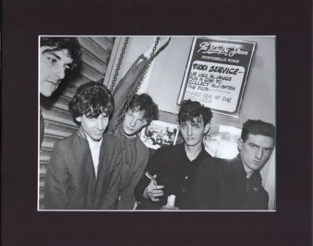 8X10" Matted Print Photo Picture New Wave Punk: Crime & the City Solution, 1985