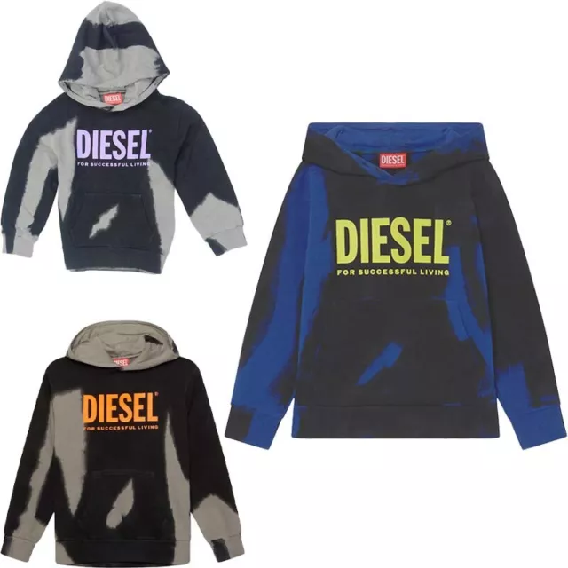 Diesel Schnorchel Kinder Hoodies Kidz Pullover Kapuzenpullover Unisex Jungen Mädchen Schweißpullover Top