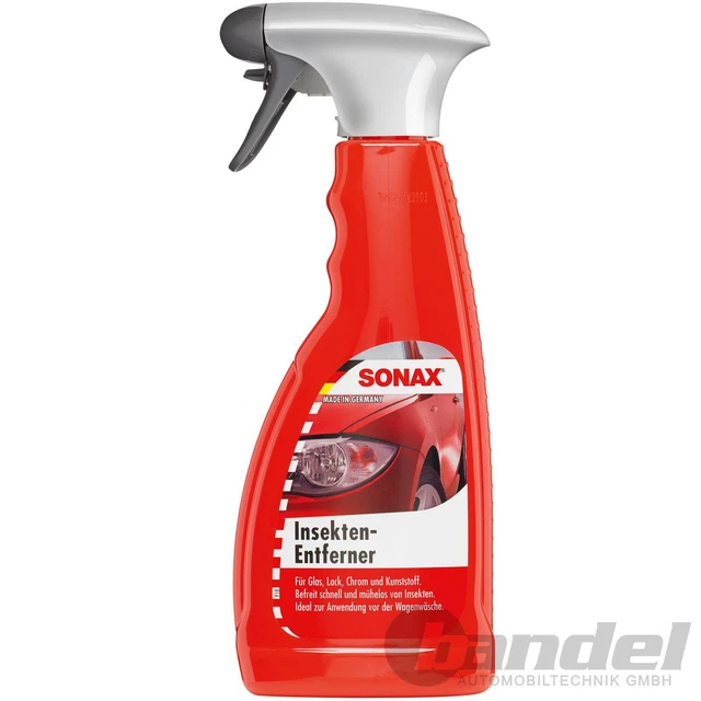 1x 500ml SONAX Insetticida Pulizia Vernice Auto Plastica Vetro