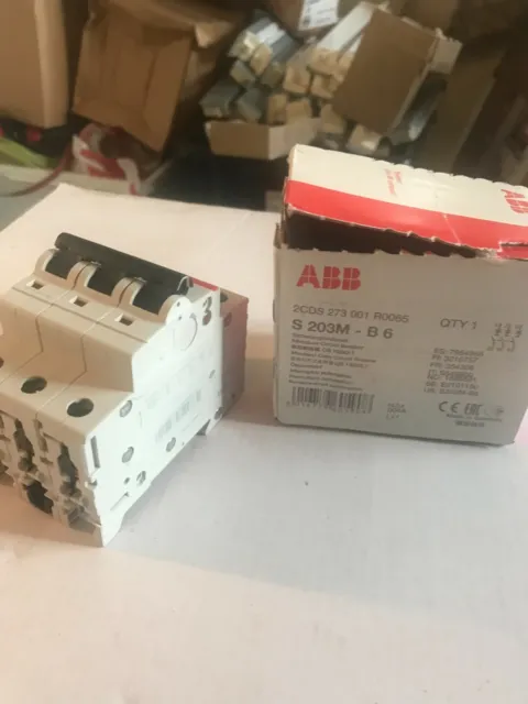 ABB S203M-B6 Circuit Breaker S273 001R0065