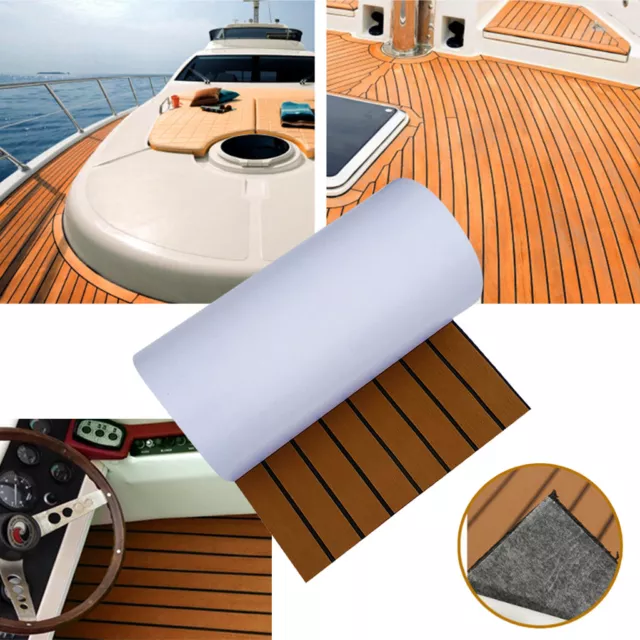 Teak EVA Schaum Deck Teppich Yacht Boot Antirutschmatte Bodenbelag Matte  Kajak