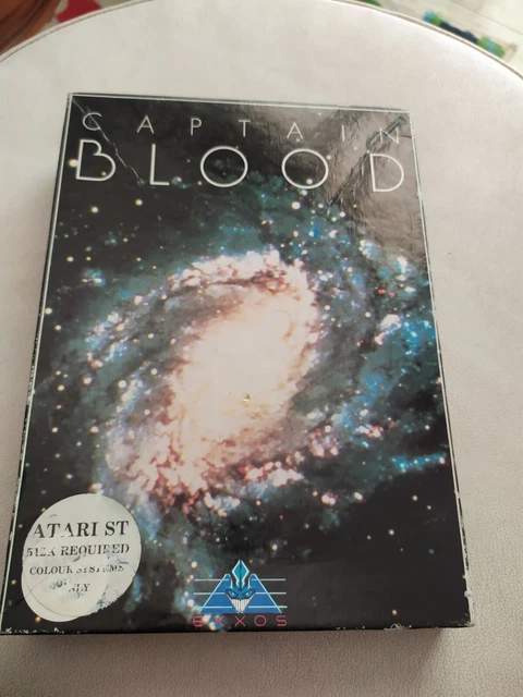 CAPTAIN BLOOD - L'arche du Capitaine Blood - jeu game ATARI ST STF STE Notice FR