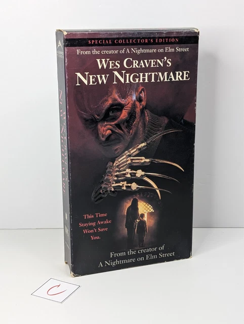 WES CRAVENS NEW Nightmare (VHS, 1995) Special Collectors Edition Freddy $39.99 - PicClick CA