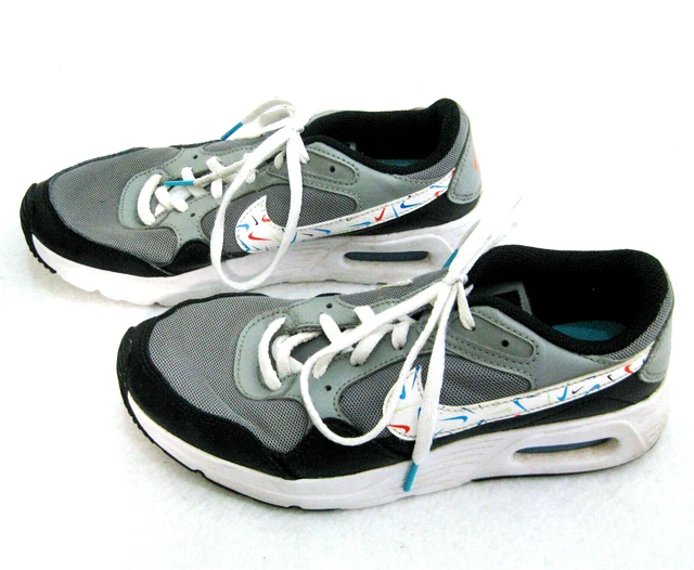 NIKE AIR MAX Boys (Size 5.5Y) Gray Athletic Walking Running Shoes Sneakers
