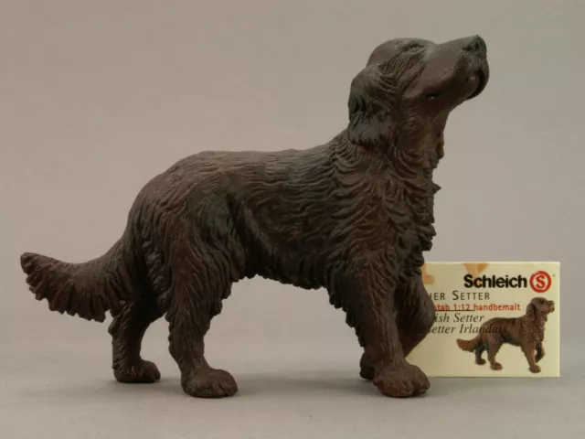 #S123 Schleich 16309 Irischer Setter – mit Umhängekärtchen 1995 – 2001