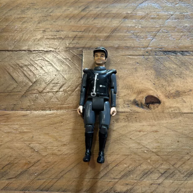 Vintage Captain Scarlet Captain Black Action Figure